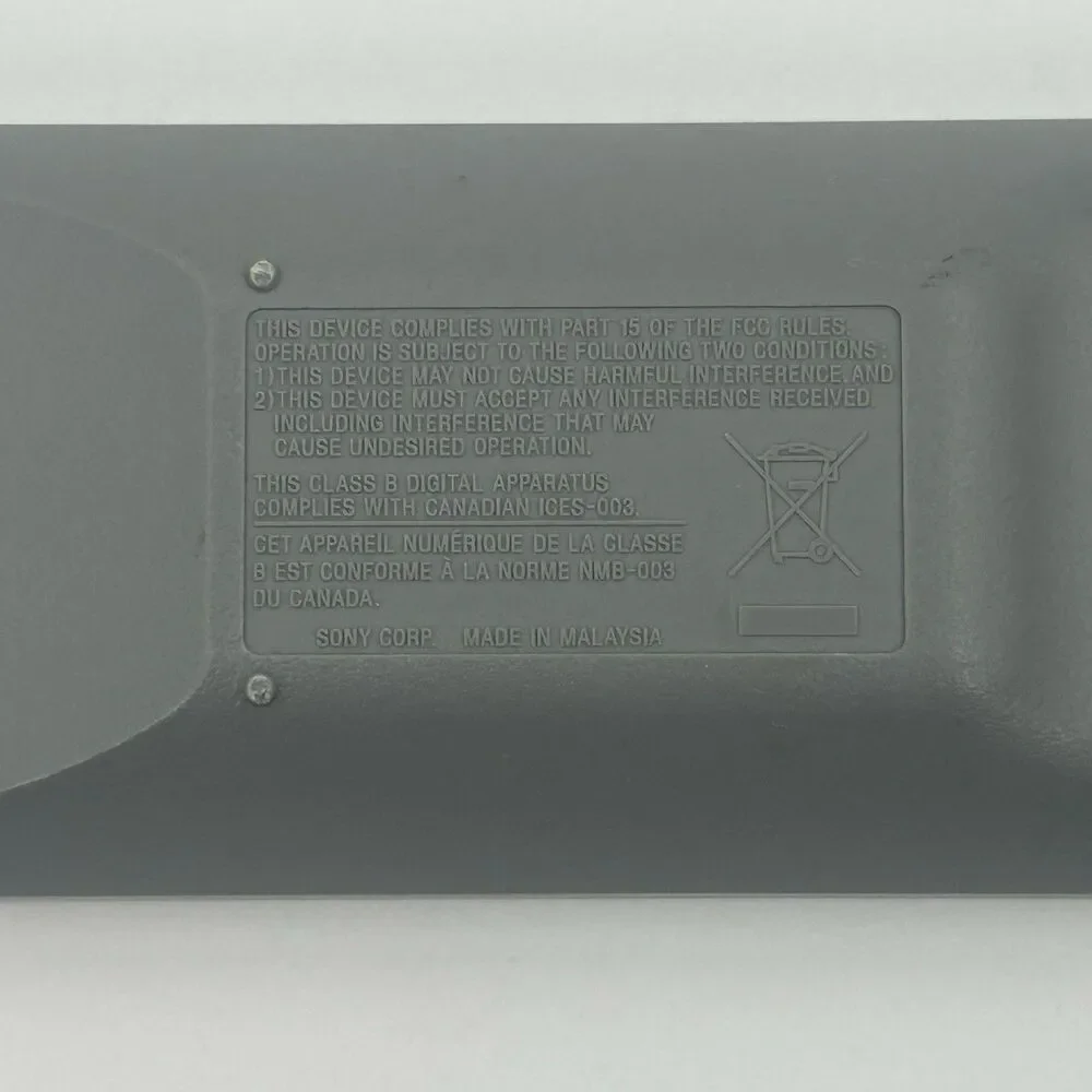 SONY RMT-D175A DVD DVP-NS57P DVP-CX995V Remote Control